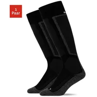 SNOCKS Skisocken Schwarz 47