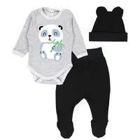TupTam Baby Kleidung Set Body Strampelhose Mütze Bekleidungsset Jungen