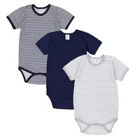 TupTam Baby Body Kurzarm – 3er Set aus 100%