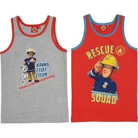 UNITED LABELS Feuerwehrmann Sam Unterhemd für Jungen Kinder Tank