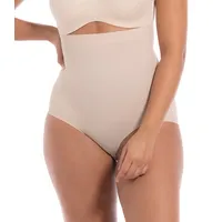 Magic Bodyfashion Magic Maxi Sexy Hi-Brief Beige Small) Damen