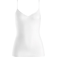 Hanro Cotton Seamless Spaghetti Top Spaghettiträger, V-Ausschnitt, für Damen,