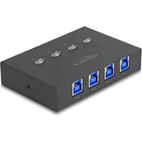DeLock USB 5 Gbps Switch für 4 PC an