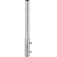 PremiumX Mastverlängerung 70cm Ø 48mm Stahl verzinkt Mastaufsatz Antennenmast-Verlängerung