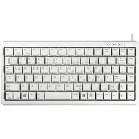 Cherry G84-4100 Compact Kabelgebundene Tastatur DE Layout USB hellgrau