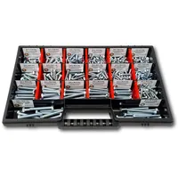 Schraubenbox24 Sechskantschrauben Sortiment M4-M5-M6 // 8mm-50mm 350 tlg. Schraubenbox