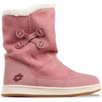Lotto Winterboots LOTTO, Gr. 34, rosa (dunkelrose, dunkelrot), Synthetik,