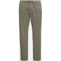 S.Oliver - Regular: Chino-Jogger mit elastischem Bund, Herren, Grün,