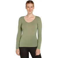 Icebreaker Merino 150 Siren Sweetheart Langarm-baselayer - Lichen -