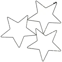 Star Trading LED-Weihnachtssterne, STELLA, 50 warmweiße LEDs, 3er-Set -