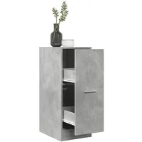 VidaXL Apothekerschrank Betongrau 30x41x77,5 cm Holzwerkstoff