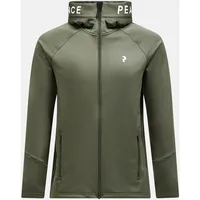 Peak Performance Rider Zip Hood dunkelgrün