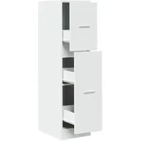 VidaXL Apothekerschrank 30 x 41 x 118 cm Weiß