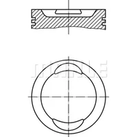 Mahle Original 029 73 02 Kolben