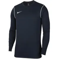 Nike Dri-fit Park 20 Langarm-t-shirt - Obsidian / White