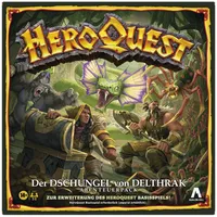 Hasbro HeroQuest Der Dschungel von Delthrak Abenteuerpack, HeroQuest Basisspiel