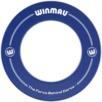WINMAU Dart-Surround 807705, 1-teiliger Wandschutz, blau Ø 68cm