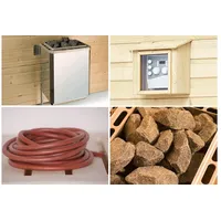 Weka Technikpaket 3 inkl. 9 kW Ofen, Saunasteine, Anschlusskabel