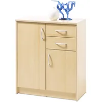 Höffner Kommode Oppeano , holzfarben , Maße (cm): B: