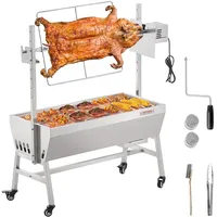 Vevor Lammgrill, Spanferkelgrill, Spießbratengrill, 42W 61kg Elektrisch BBQ