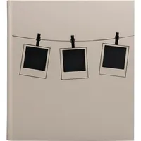 Exacompta Fotoalbum 60 schwarze Seiten Polaroid - Rosa