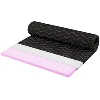 Dein schlaf 24 Topper VISCO H2,5 80x200x4 cm Schwarz
