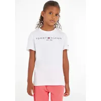 Tommy Hilfiger Kids Essential Kurzarm-T-Shirt White 12 Jahre
