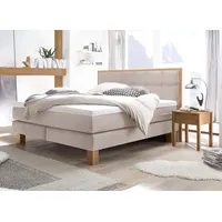 Hasena Boxspringbett 140-180 cm Braun / beige Liegefläche:160 x