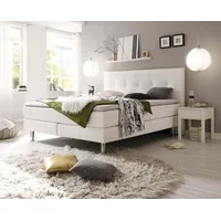Hasena Fleur Boxspringbett 140-180 cm weiß Liegefläche:140 x 200