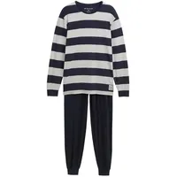 Tom Tailor Pyjama Pyjama-Set aus Baumwolle mit Streifenmuster Pyjama-Set