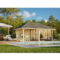 Palmako Pavillon Bianca 16,6 m2 Set 205 Slide -
