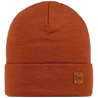 Buff Merinowolle Mütze Heavyweight 330 solid cinnamon