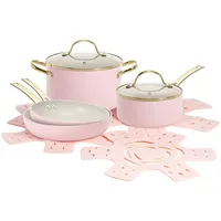 Paris Hilton – Kochgeschirr-Set 10-teilig – Aluminium & Keramik