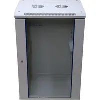 Extralink Rackmount-Schrank 15U 600x600 Grau Wandmontage, Wandmontiertes Regal,