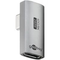 Goobay USB-C Adapter 240W 40 Gbit Verlängerung 90° USB4