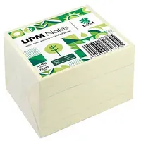 Upm notes Haftnotizen doppelte Haftung gelb, 6 Blöcke