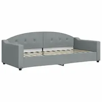 VidaXL Tagesbett Hellgrau 90x200 cm Stoff