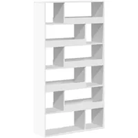 VidaXL Bücherregal Weiß 100x33x187,5 cm Holzwerkstoff