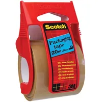 3M Scotch Handabroller+Packband braun 50mx20m