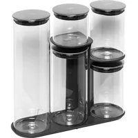 Joseph Joseph Podium Steel Aufbewahrungsbehälter-Set, 5-tlg. (95035)