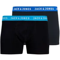 JACK & JONES Herren Boxershort JACRICH TRUNKS 2er Pack