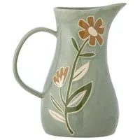 Bloomingville Krug Tangier Grün 2,15 Liter Geschirr Blumen Design