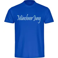 Multifanshop Kinder T-Shirt - München blau - Münchner Jung