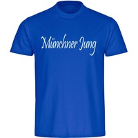 Multifanshop Kinder T-Shirt - München blau - Münchner Jung