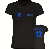 Multifanshop Damen T-Shirt - Bochum - Trikot Nummer 12