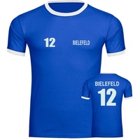 Multifanshop Kontrast T-Shirt - Bielefeld - Trikot Nummer 12