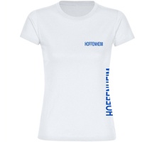 Multifanshop Damen T-Shirt - Hoffenheim - Brust & Seite
