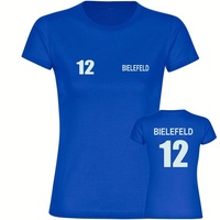 Multifanshop Damen T-Shirt - Bielefeld - Trikot Nummer 12