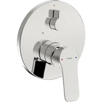 Hansa Unterputz-Wannenmischer Hansabasic, Rosette 170 mm, chrom - 80559003