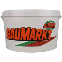 Globus Kunststoff-Eimer Plastikeimer Leereimer Globus 12,5 l, weiss, oval